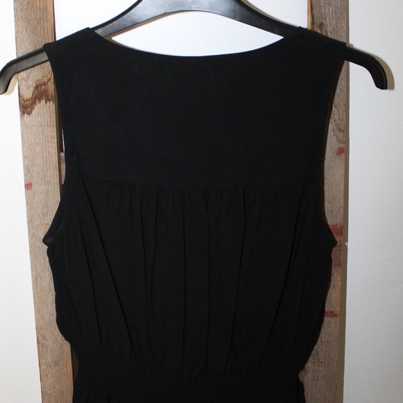 a.n.a. A New Approach Smocked Crochet Tank Top Blouse - Picture 4 of 13